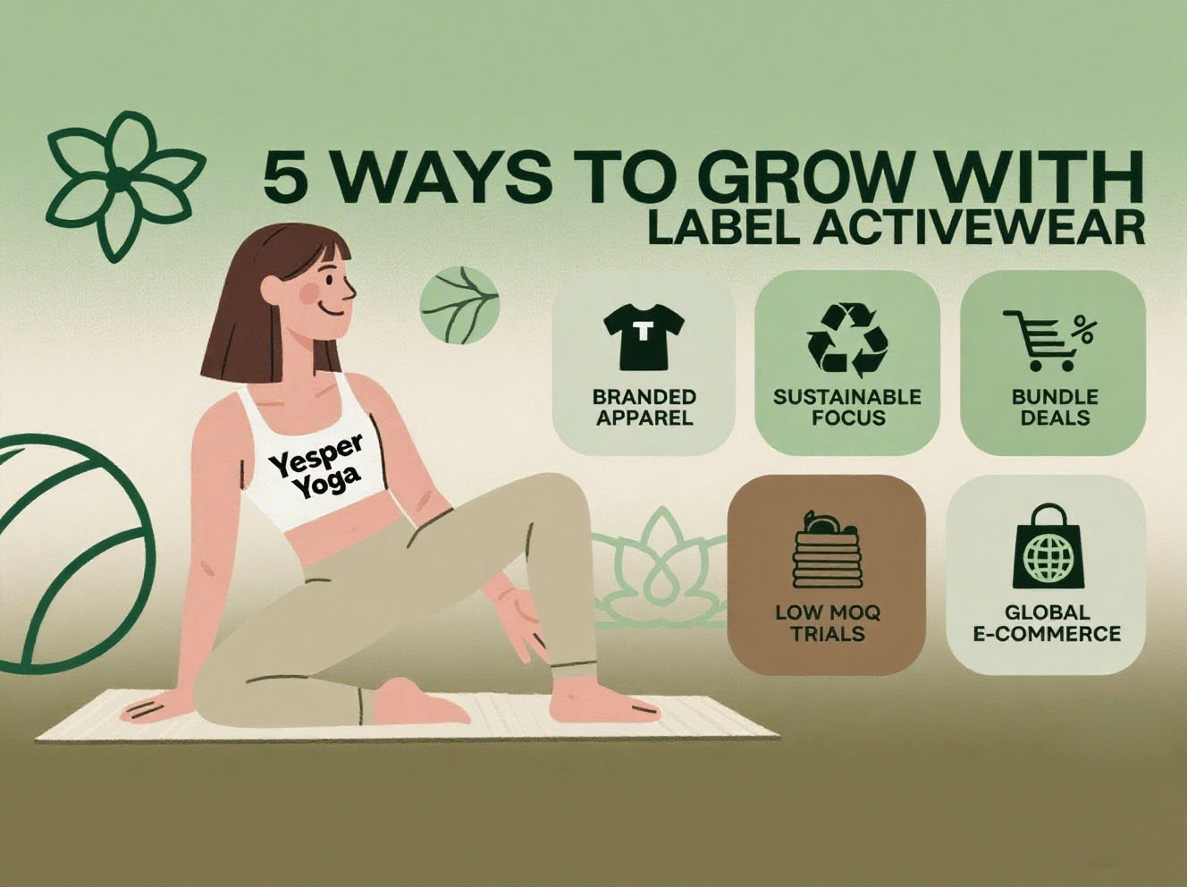 5 Ways to Grow Your Yoga Brand with Private Label